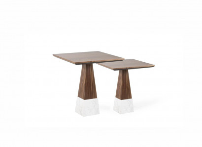 2x Side Table Complete Tables Living Room Set Design Coffee Table New
